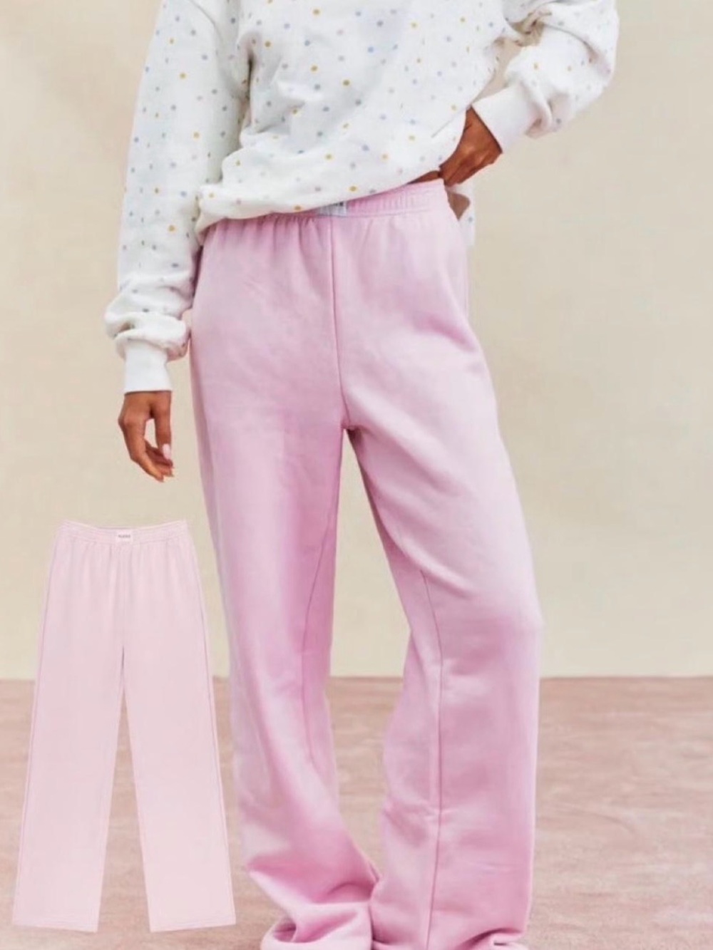 Parke boxer sweatpants sprinkle NWT